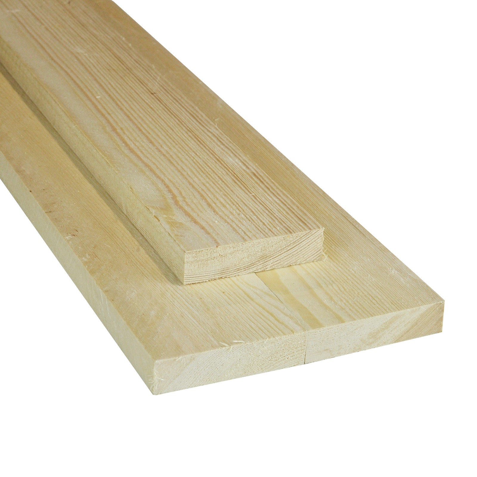 Доска сухая строганая ель 20х95х2000мм сорт АВ