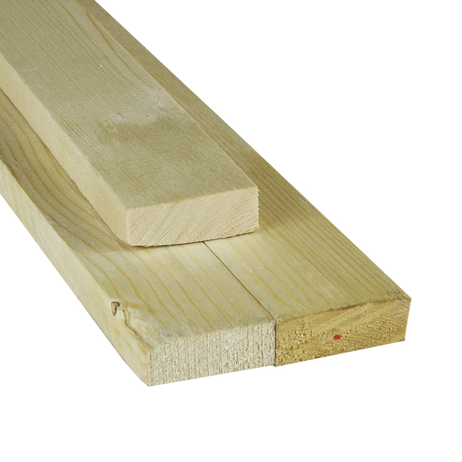 Доска сухая сосна/ель 40х100х6000мм 1-2 сорт