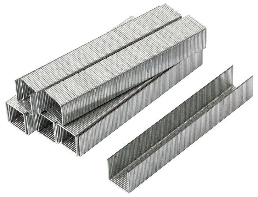 Скобы для степлера 11,3х8х0,7 (1000шт/уп)