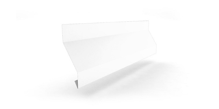 Планка отлива 60х2000мм  0,4мм  RAL 9003 белая Планка отлива 60х2000мм  0,4мм  RAL 9003 белая