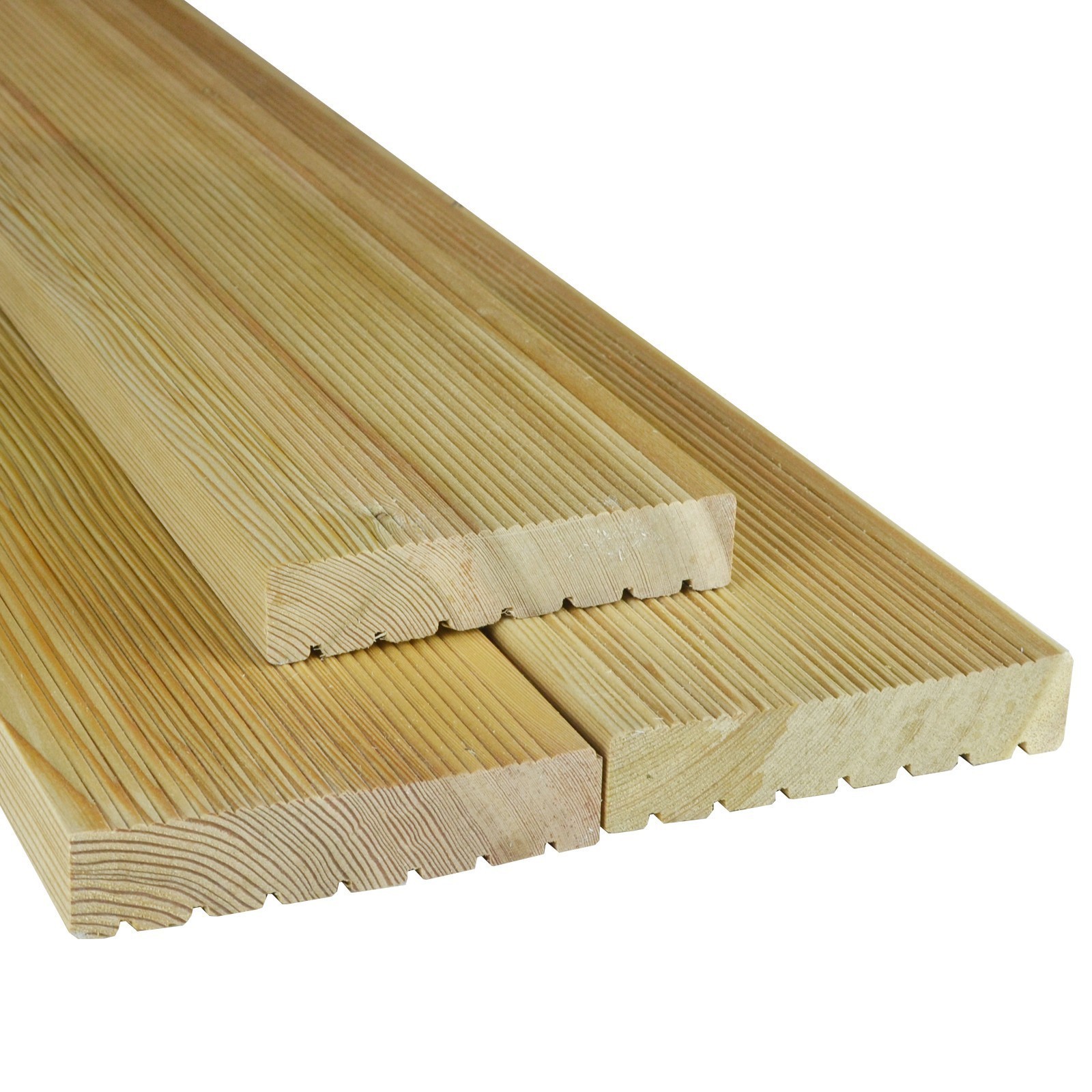 Доска террасная лиственница, вельвет 28х120х6000мм сорт АВ