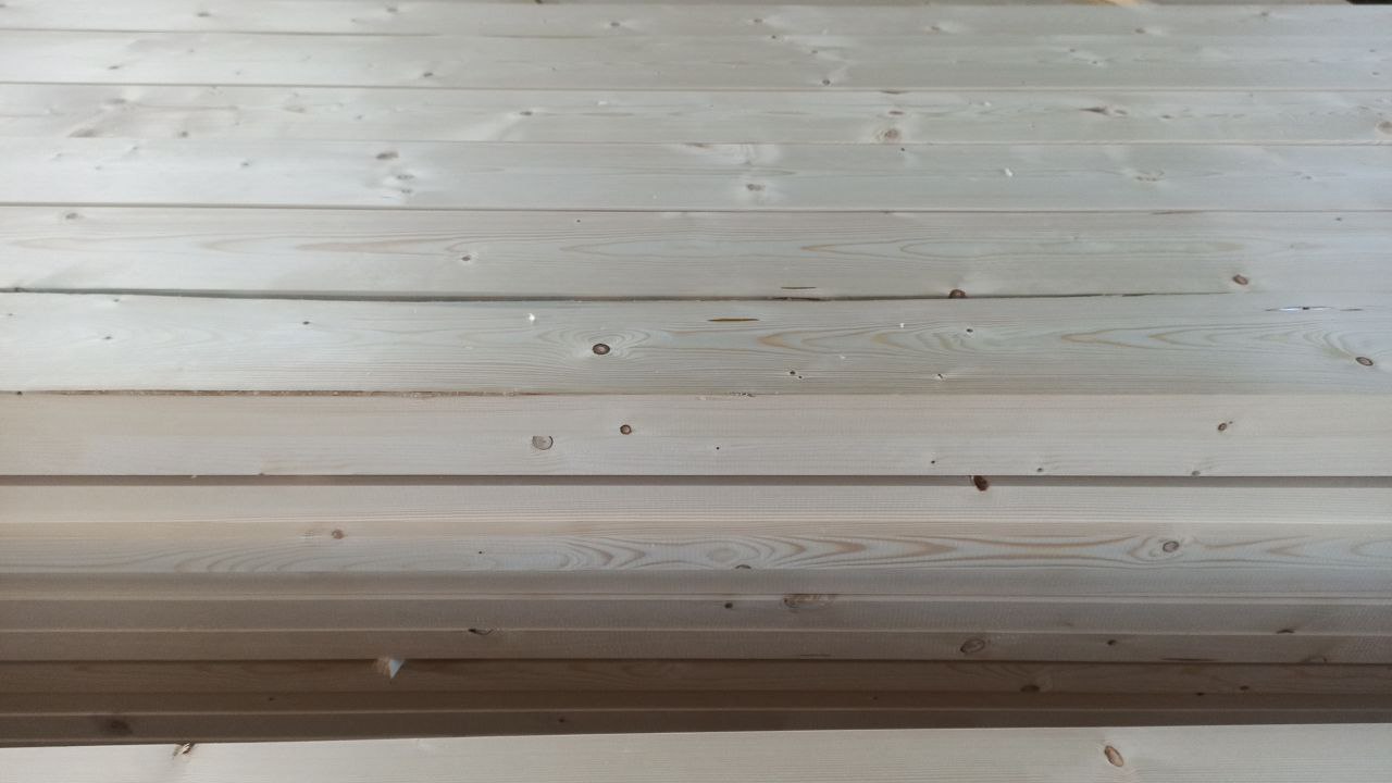 Доска сухая строганая ель 45х145х6000мм каркасная 