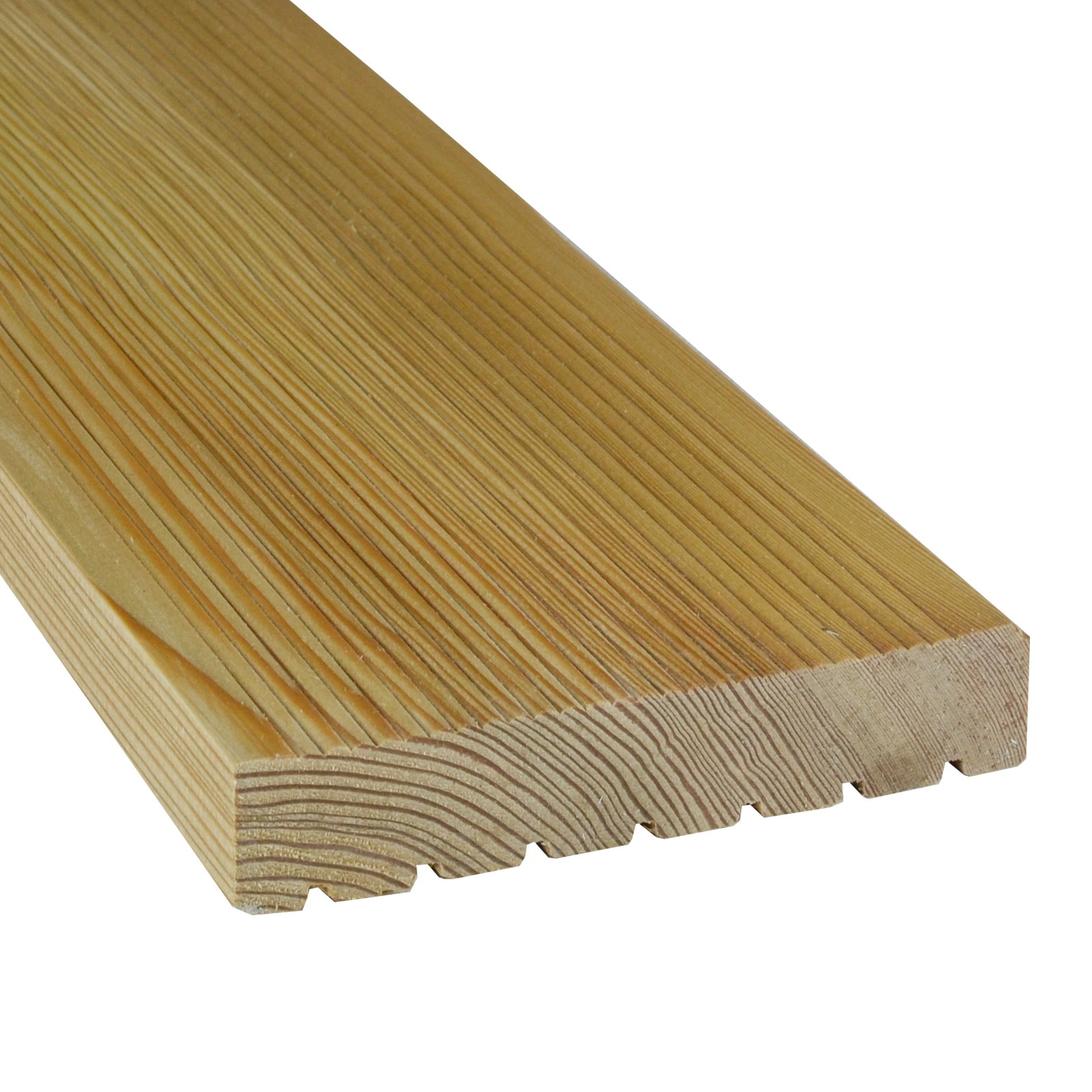 Доска террасная лиственница, вельвет 28х120х2000мм сорт АВ