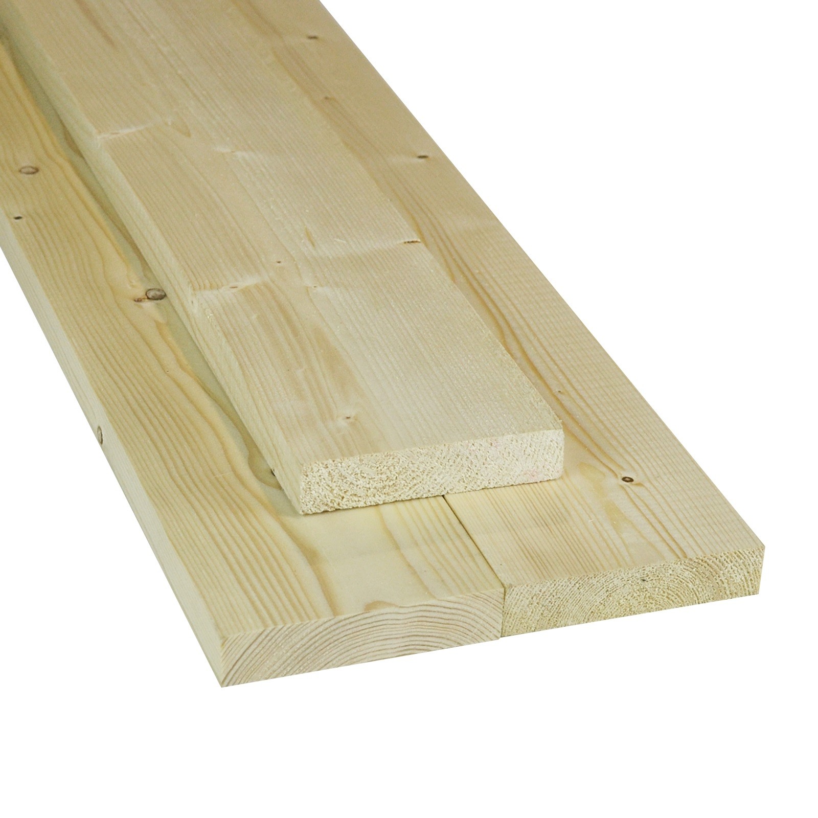 Доска сухая строганая ель 45х145х6000мм сорт АВ