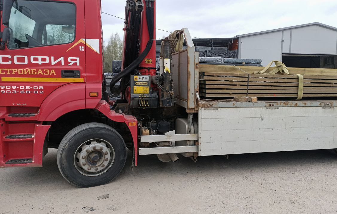 Доска обрезная естественной влажности сосна/ель 50х150х6000мм 1-2 сорт антисепт. ХМ-11