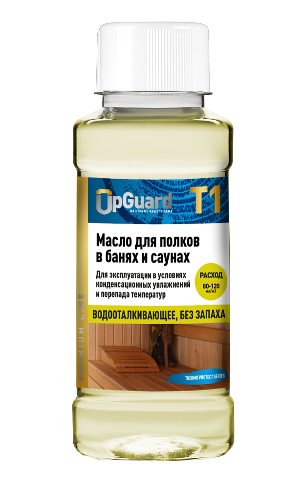 Масло для полков в банях и саунах, водоотталкивающее UpGUARD 0,25л
