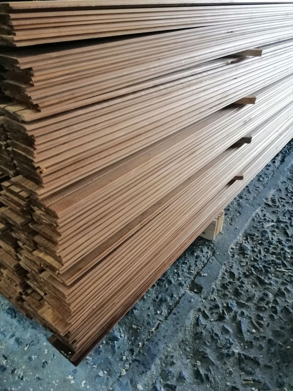 Евровагонка термоосина 12,5х90/83х2400мм сорт Экстра