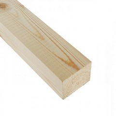 Брусок сухой строганый ель 20х20х3000мм сорт АВ