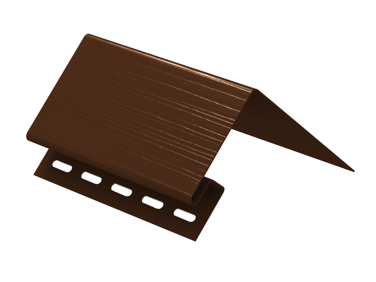 Профиль околооконный Ю-Пласт 3050мм коричневый